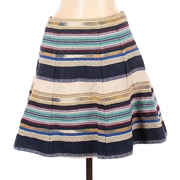 Anthropologie Chloe Oliver Hayley Skater Skirt 8 - Picture 4 of 11